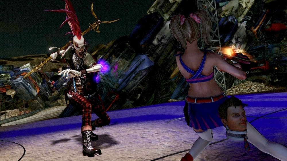 One of the bosses in Lollipop Chainsaw