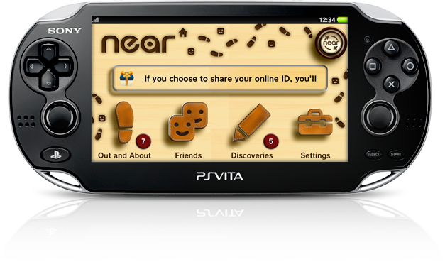 PS Vita Near Application
